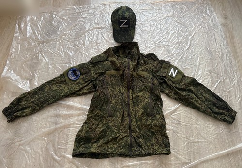 Original Russian Army Soldier Uniform Military Сamo EMR Jacket Patch Ratnik 2023