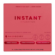 Electrolytes Powder Packets - Raspberry Electrolyte Drink Mix - Zero Sugar - ...