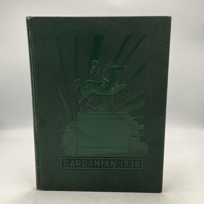 #ad The Dardanian Troy High School Yearbook Published By The Class Of 1938 HC VTG $95.00