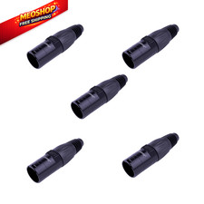 BESCOOS Toronce RJ45 Ethercon Cable Mount NE8MX Connector 5 5 Pack, Black