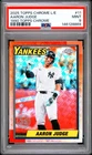 146128869 Aaron Judge 2025 Topps Chrome LogoFractor #90CB-11 1990 Baseball PSA 9