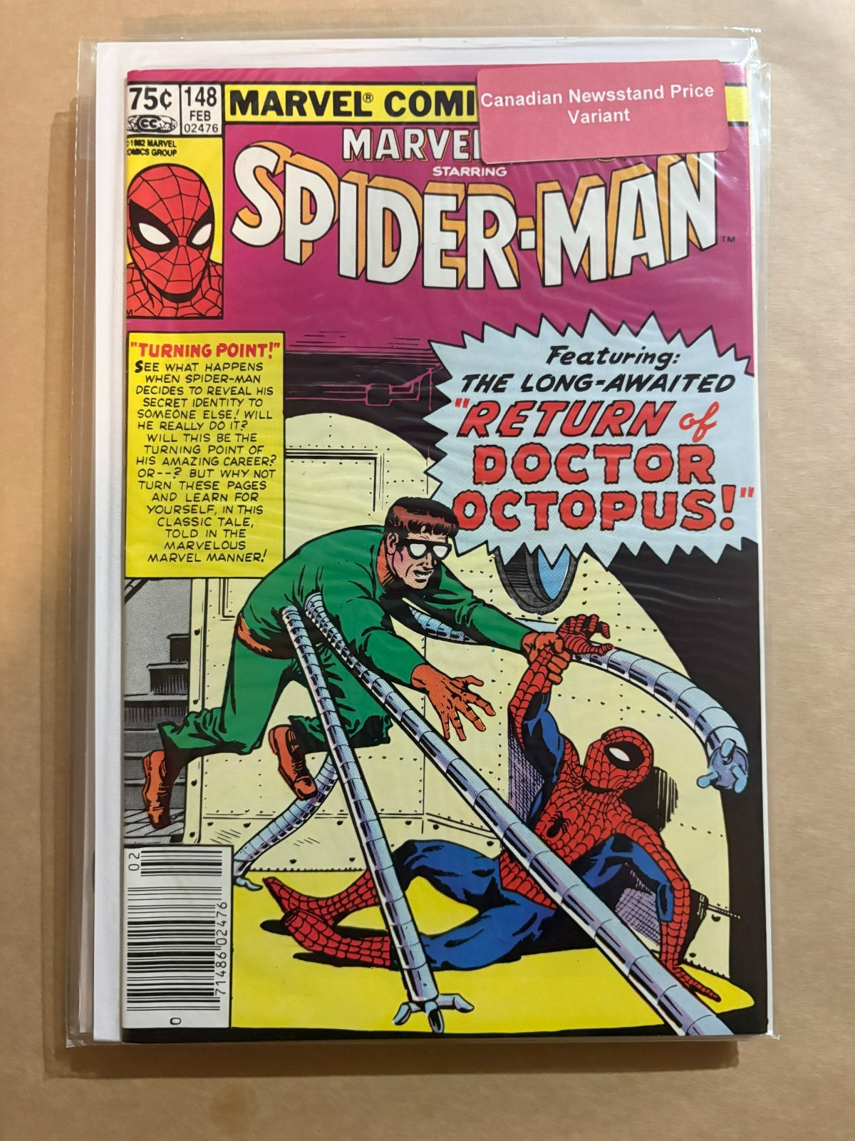 Marvel Tales #148 Marvel 1983 Reprints Amazing Spider-Man 11 Doc Ock ...