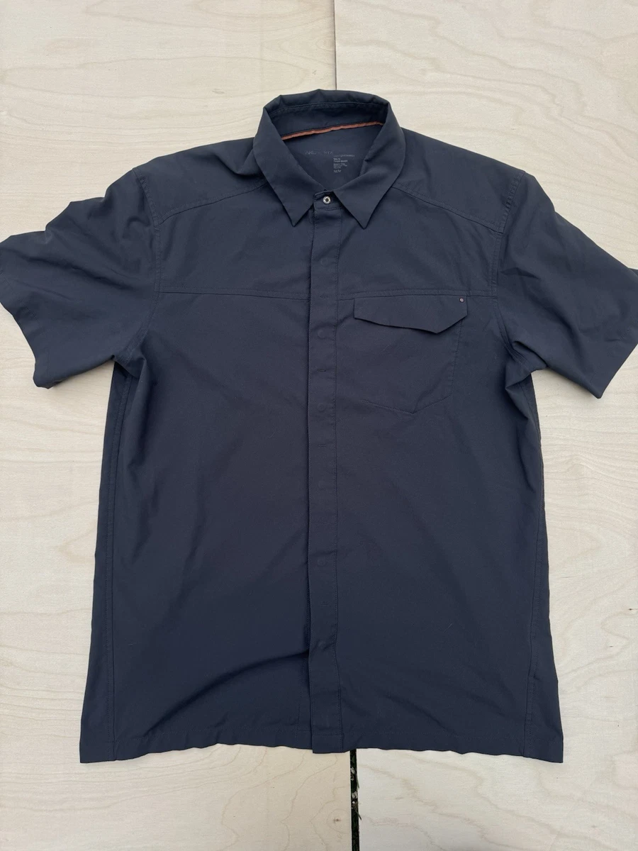 Arc'teryx Short Sleeve Button-Up Casual Button-Down Shirts for Men