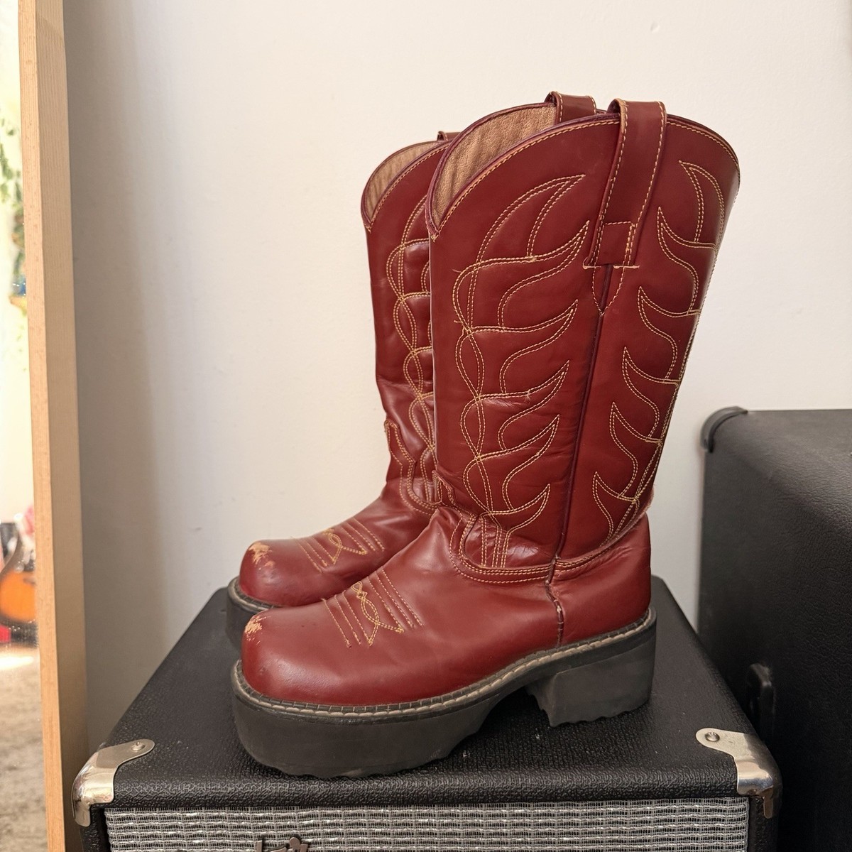Bond Girl - Black | Tall Boots with Buckles | Fluevog Shoes John Fluevog Austen style boots size 12W 10M  New main image 2