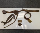 Civil War Era Original Military Belts & Buckles Mixed Lot Of 5 No Reserve MT-29