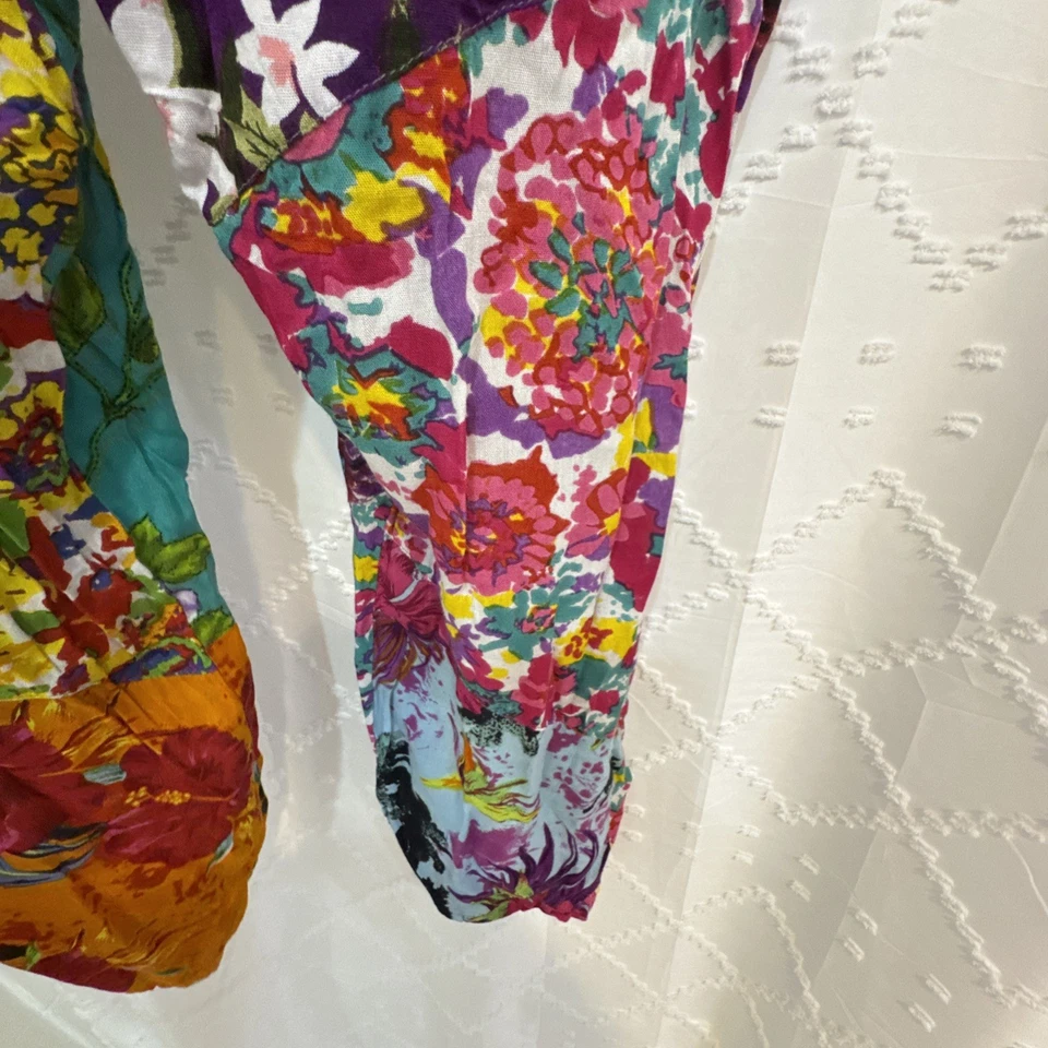 Mono Hilos Sagrados Mameluco FLORAL CAPRICHO HADA Colorido Festival S/M Foto 3 de 4