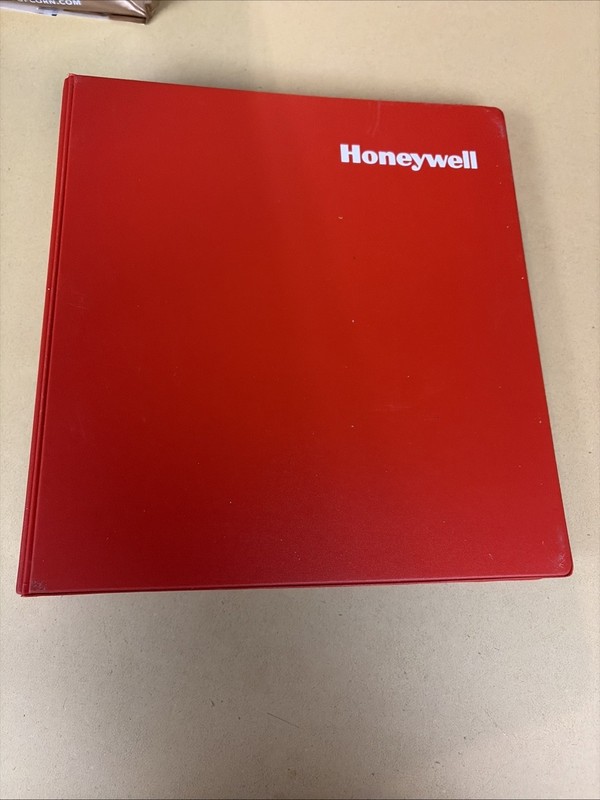 Empty Honeywell  Binder 10 & 5/8”” X  11 & 3/8” X 2 & 1/4” W/ Files -8 & 33 File