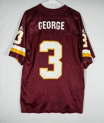 ★NFL公式アタッシュケース★アメリカンフットボール★茶色★80年代 Vintage Jeff George Adidas Jersey #3 Men's Large Washington