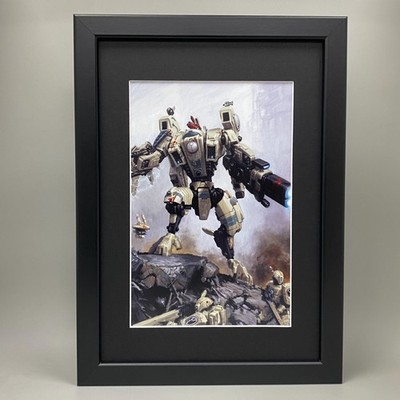 T' Au Riptide Battlesuit Gerahmt Art Tau, Warhammer 40,000,40K