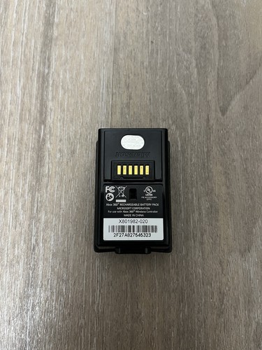 OEM Microsoft Xbox 360 Black Rechargeable Battery Pack Tested Works
