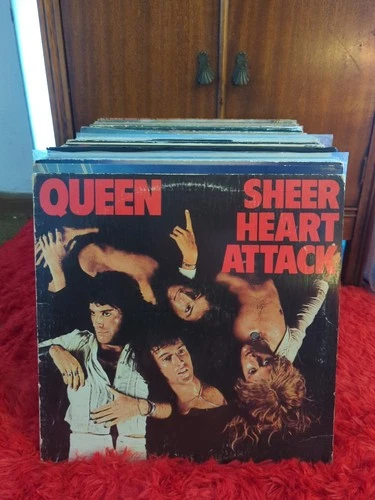 QUEEN SHEER HEART ATTACK- TERRE HAUTE PRESSING - 7E1026 (CTH), VG+/VG