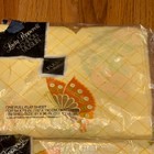 NEW Vtg Lady Pepperell FULL DOUBLE Fitted Flat Sheet Set Pillow Cases Butterfly — photo 4