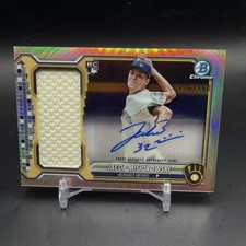2026 Bowman Chrome Jumbo Relic Auto Jacob Misiorowski #JCARJMI Ref /150 (RC,AU)