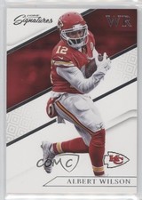 2016 Panini Prime Signatures Albert Wilson #47 02pb