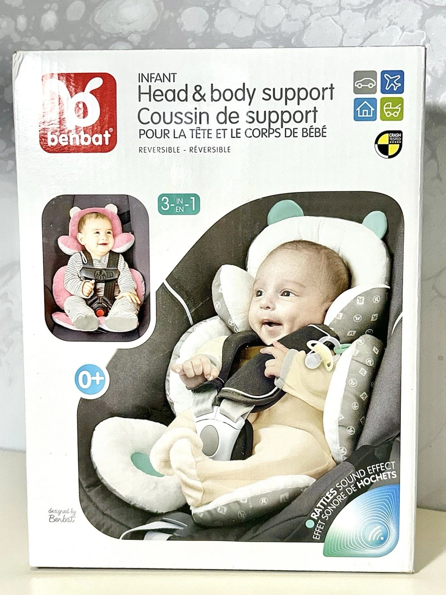 DAYEEBALL Infant Car Seat Insert With 2 Strap Pads, Carseat