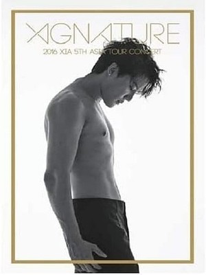Kim Junsu XIGNATURE 2016 XIA 5th Asia Tour Concert Photobook