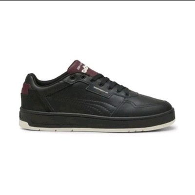 PUMA x Porsche Legacy Court Classic Lux Men s Size 13 Black/Ruby Shimmer NIB