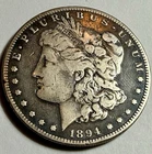 1894-S Morgan Silver Dollar Semi Key Date