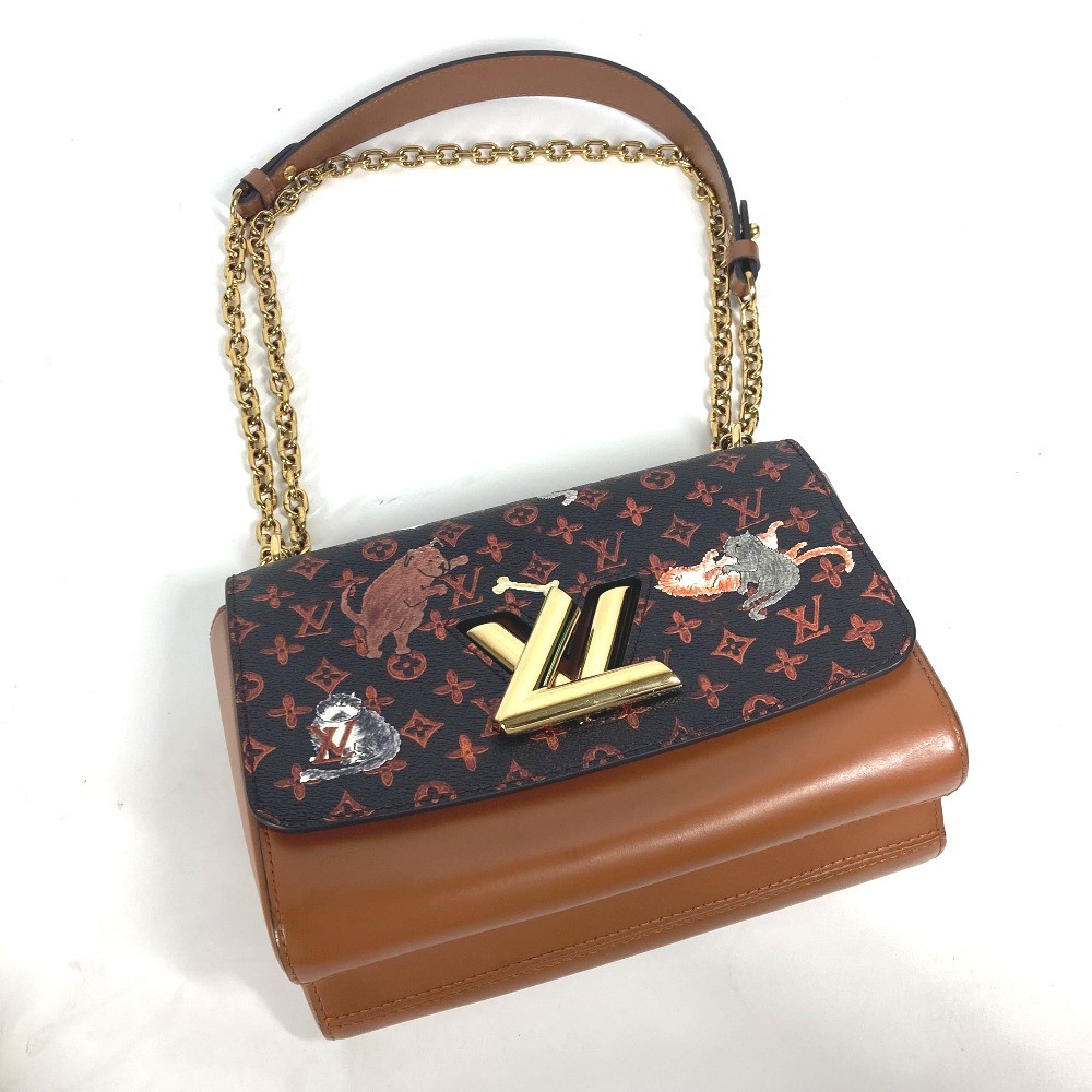LOUIS VUITTON M44408 Monogram Catgram Cat Sac Twist MM Shoulder Bag image 6
