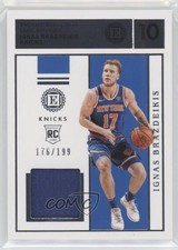 2019 Panini Encased Rookie Label Materials 176/199 Ignas Brazdeikis #RL-IGB 5l1