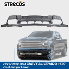 For 2022-2024 Chevrolet Silverado 1500 Front Lower Bumper Cover Plastic