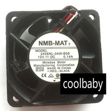 NMB 2408NL-04W-B59 fan 60 60 20mm 3wire 12V 0.14A