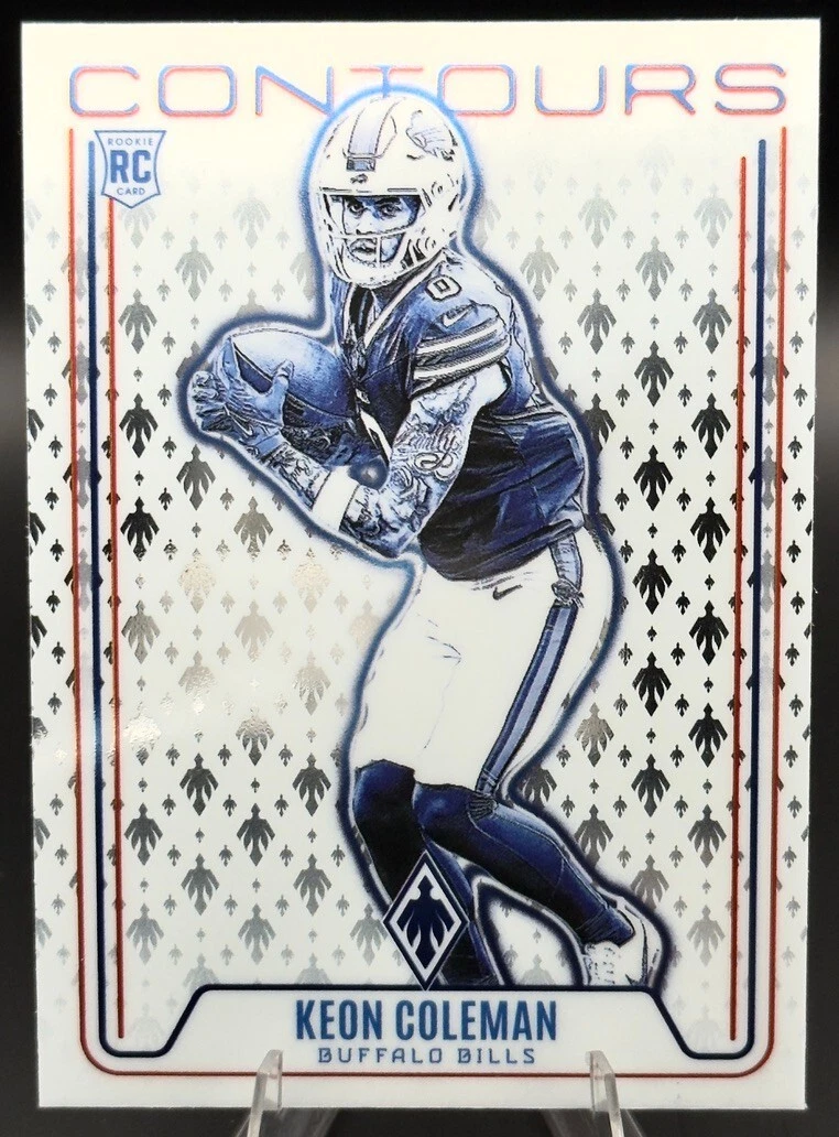 2024 Panini Phoenix - Contours Keon Coleman #CON-KCN (RC)