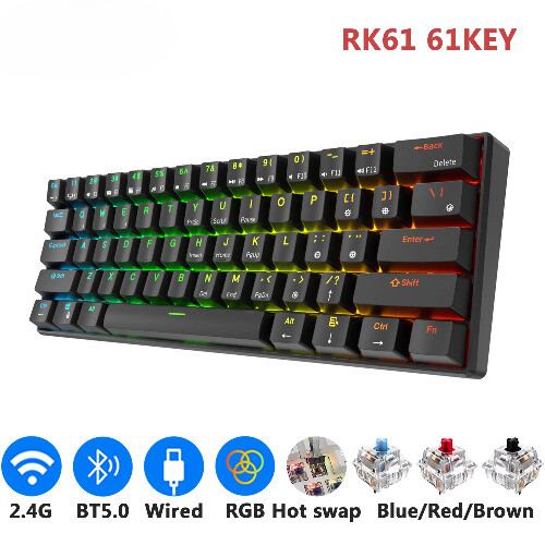 Obins Anne Pro 2 60 Rgb Bluetooth Mechanical Gaming 61 Keys Obins Anne