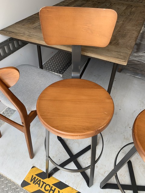 West Elm Bar Stool Chair Furniture Set Of 2