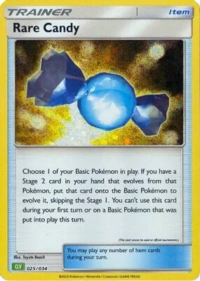 Near Mint x 4 Rare Candy (CLV) - 025/034 - Classic Collection - Holo Pokemon Tra