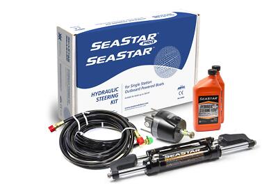 Dometic SeaStar Pro Hydraulic Steering Kit, HK7522A-3, with 22ft