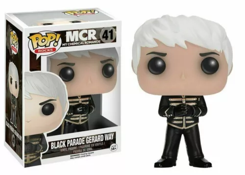 FUNKO POP ROCKS MCR MY CHEMICAL ROMANCE #41 BLACK PARADE GERARD WAY VINYL 🌵💦