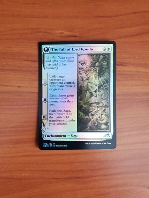 MTG Kamigawa: Neon Dynasty - The Fall of Lord Konda (012) FOIL