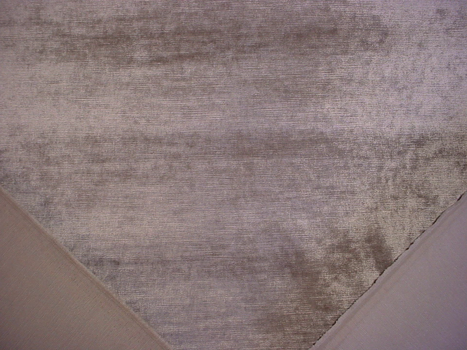 6-3/8Y Romo 7755 Tatiana Bison Deep Gray Linen Heavy Velvet Upholstery Fabric - Image 3 of 4