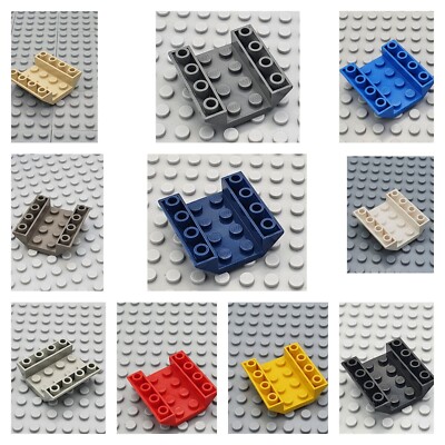 LEGO  3x Schrägstein Inv Slope Brick 4x4 - 4854 - Versch. Farben