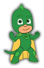 PJ Masks Cartoon Gekko Sticker Bumper Decal - ''SIZES''
