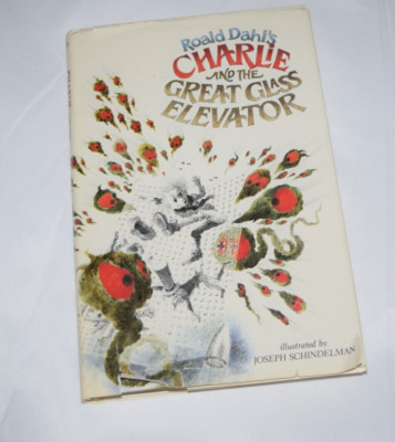 Charlie and the Great Glass Elevator Hardcover HC/DJ  Roald Dahl 1972