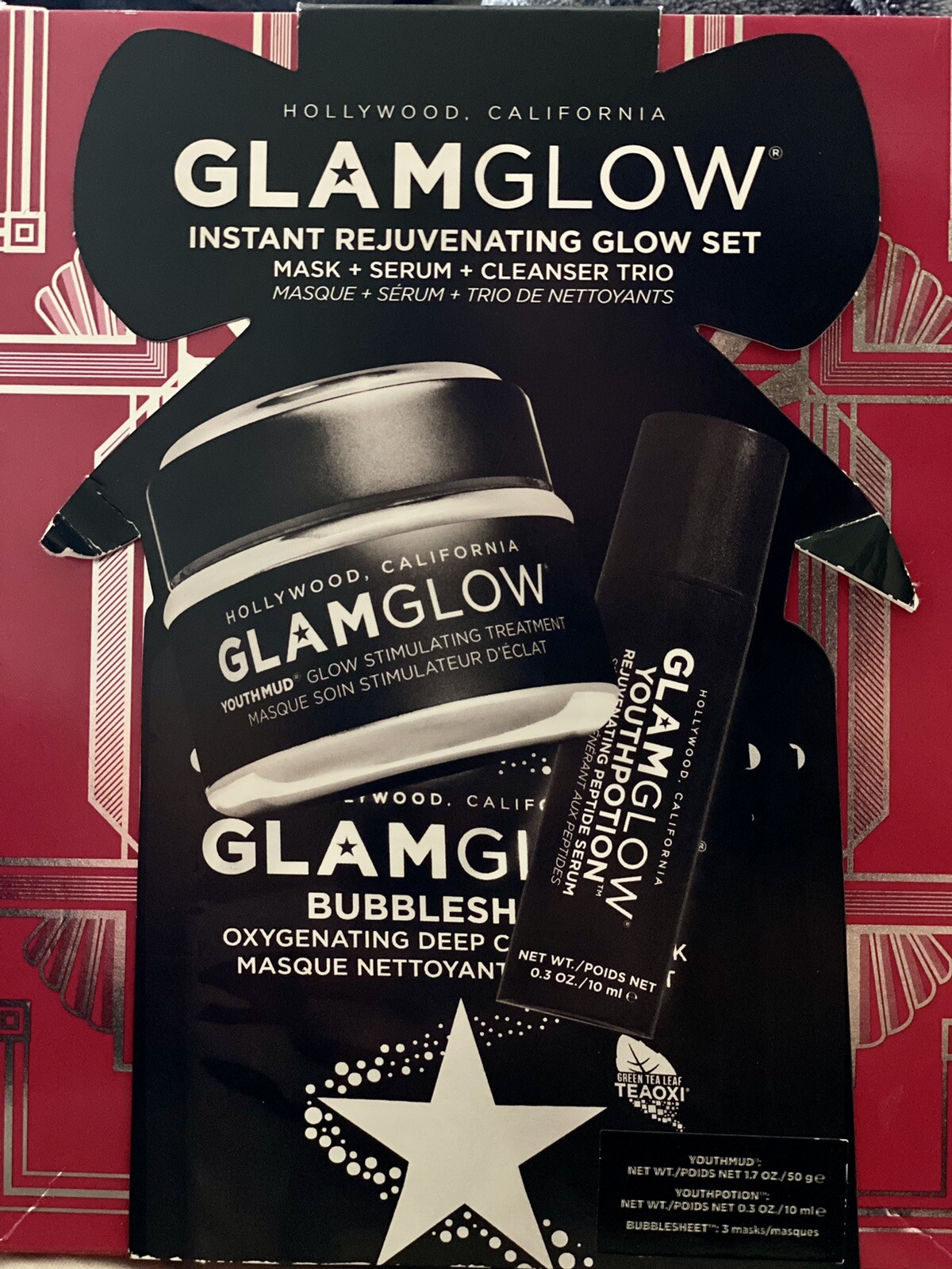 Shop For Discounts Glamglow Instant Rejuvenating Glow Set Mask Serum Cleanser Trio Cheapest On Deals Erasmoprovenza Com