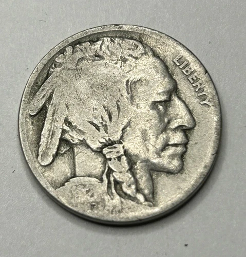 1921 S Buffalo Nickel Good Semi Key In The Series Perfect For Your Hole In Set!