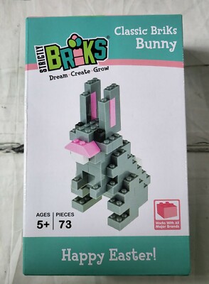 Strictly Briks Classic Briks NEW HAPPY EASTER BUNNY NIB