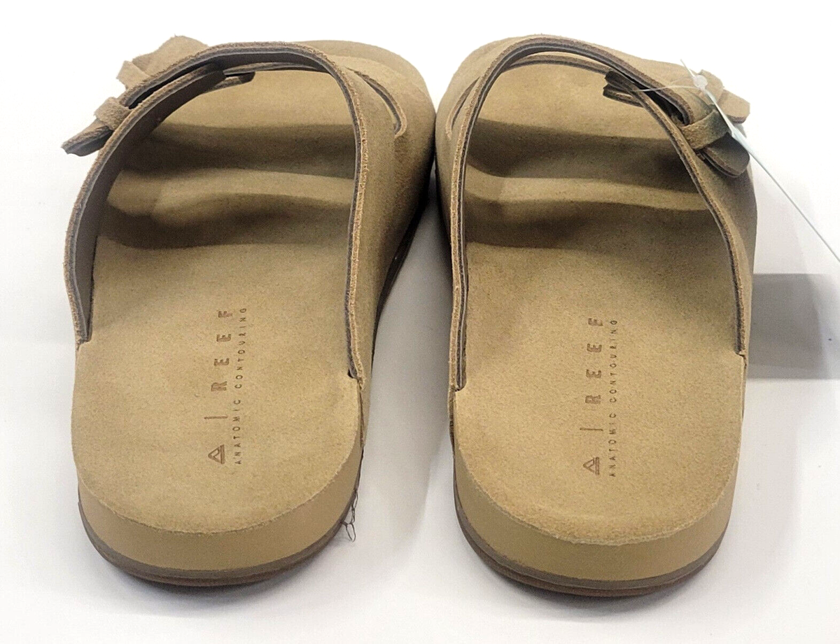 NEW REEF men\'s ojai two bar comfort sandals in tan s-l1200.png main image 2