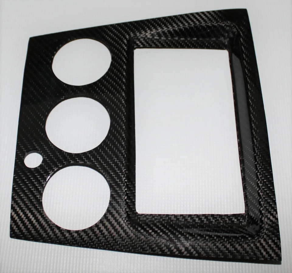 Cubierta de bisel de radio Subaru Impreza STI 2003-2007 - 100 % fibra de carbono Foto 4 de 4