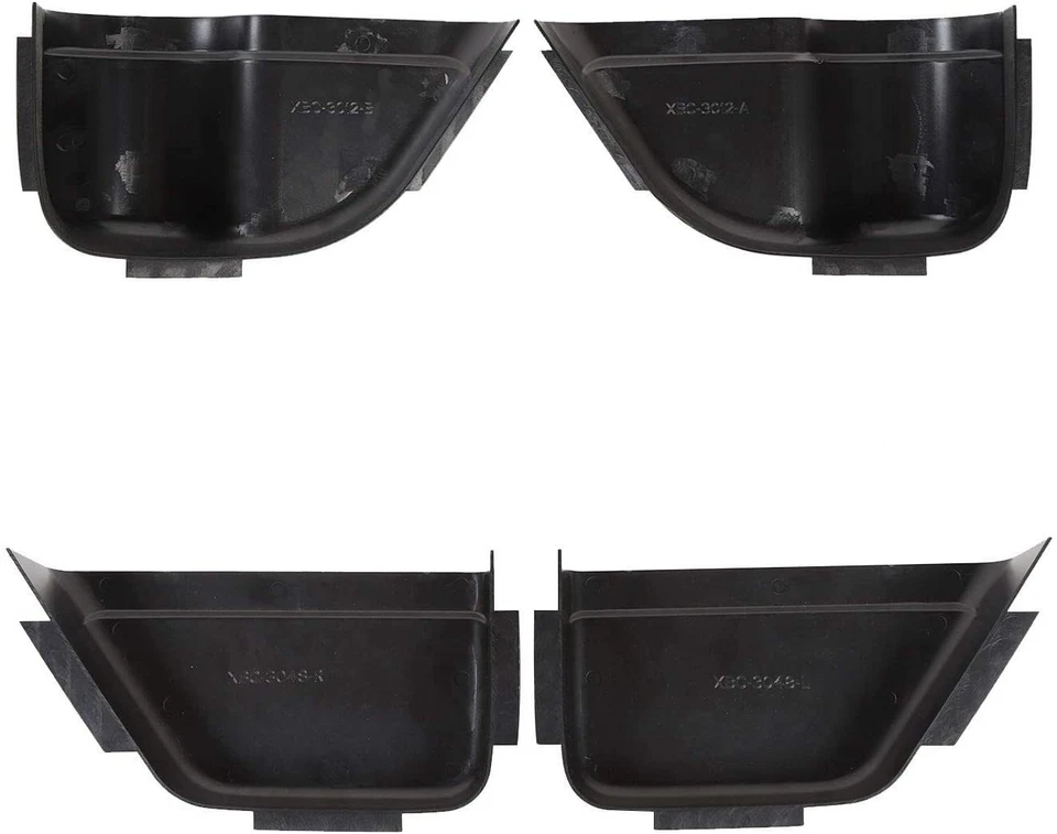 4x Front/Rear Door Net Pocket Storage Box Organizer For 2011-17 Jeep Wrangler JK - Image 4 of 4