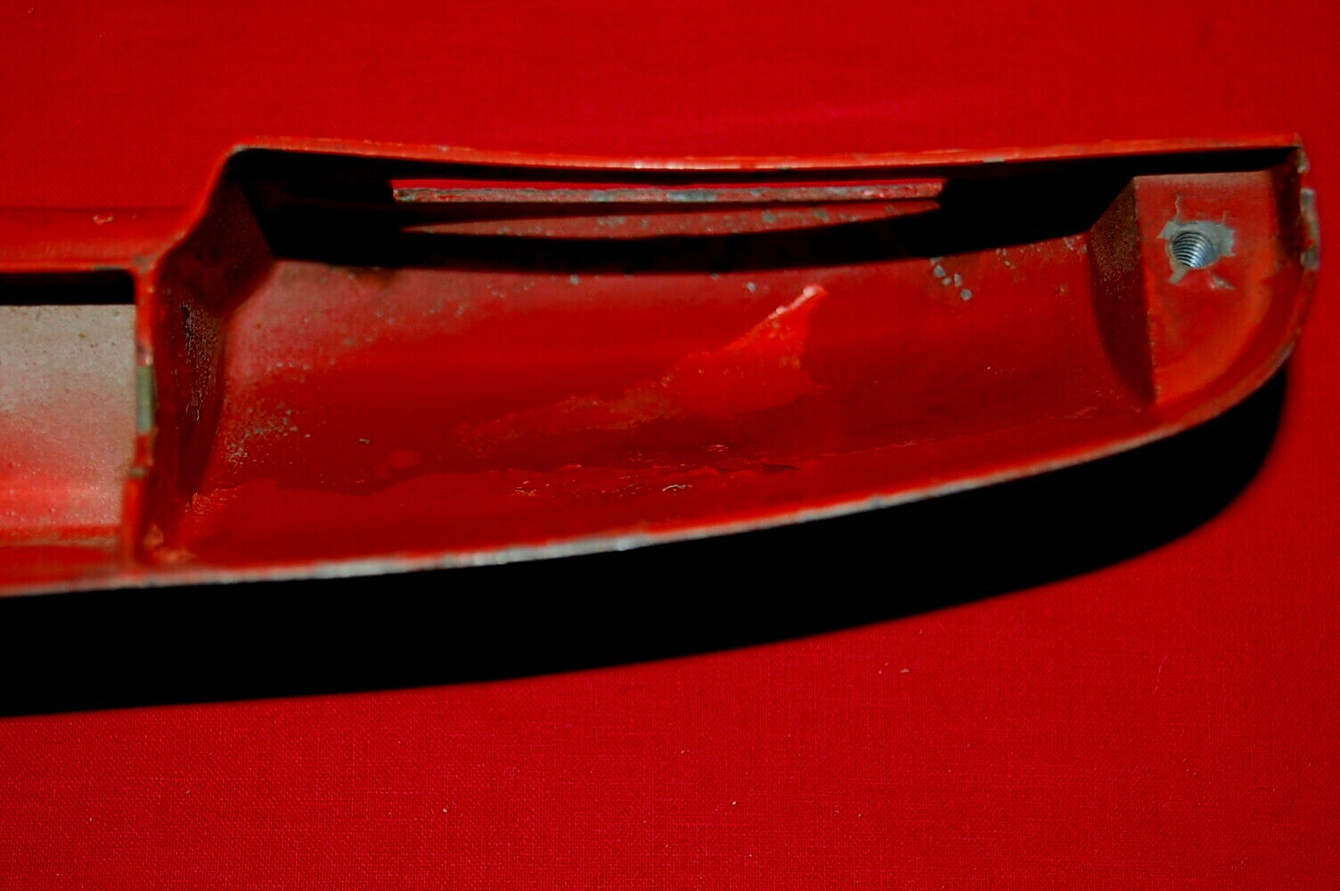 VW KARMANN GHIA 19581974 LICENSE PLATE HOUSING, BARE, COUPE