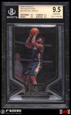 Zion Williamson BGS 9.5: 2019-20 Select Top Selections Rookie Insert Gisto POP 9