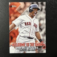 2022 Topps Series 1 Baseball Rafael Devers Welcome to the Show WTTS-18