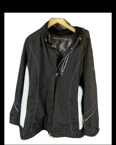 ZEROXPOSUR WATER REPELLENT WINTER BLACK SKI JACKET-COAT WITH HOODIE SIZE 1X - Picture 12 of 12