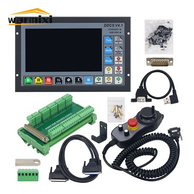 The Latest DDCS Version4.1 4 Axis CNC Offline Controller Manual Pulse Generator