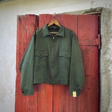 Vintage Rare 50s 60s union made utility work talon jacket 44