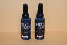 2 Black Metal Head 4mm Paint Marker 2Oz Crafts Metal Wood Marking Auto Salvage 